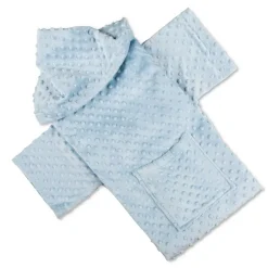 Baby Wrapi - Kocyk z rękawami - Błękitny