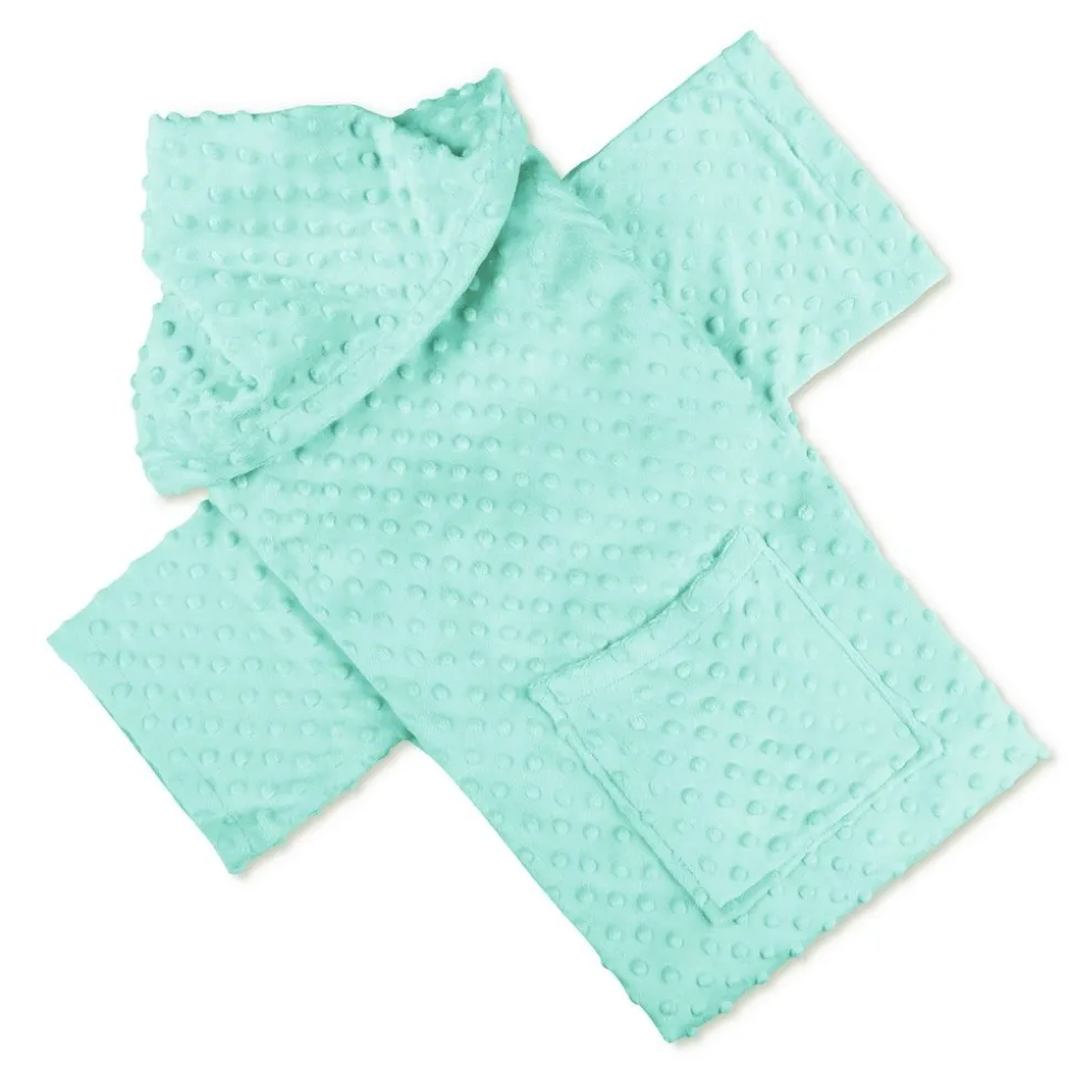 Baby Wrapi - Kocyk z rękawami - Miętowy