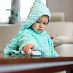 Baby Wrapi - Kocyk z rękawami - Miętowy