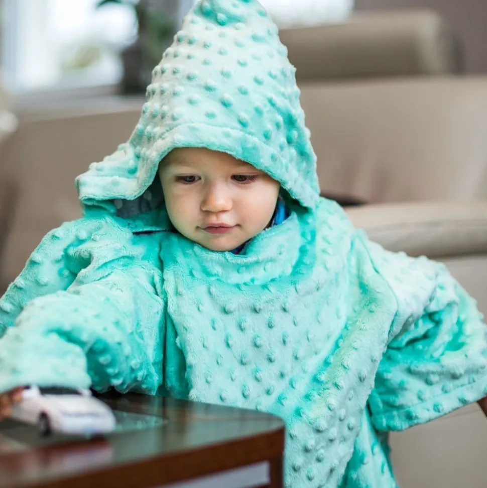 Baby Wrapi - Kocyk z rękawami - Miętowy