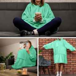 Bluzair - Bluza koc - Miętowy