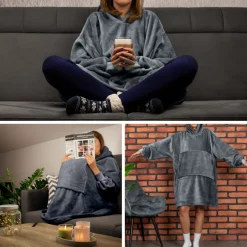 Bluzair - Bluza koc - Szary