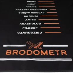 Brodometr - fartuch do golenia brody