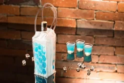 Cooler na butelkę - Niebieski