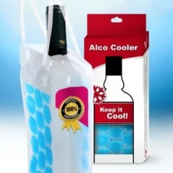 Cooler na butelkę - Niebieski