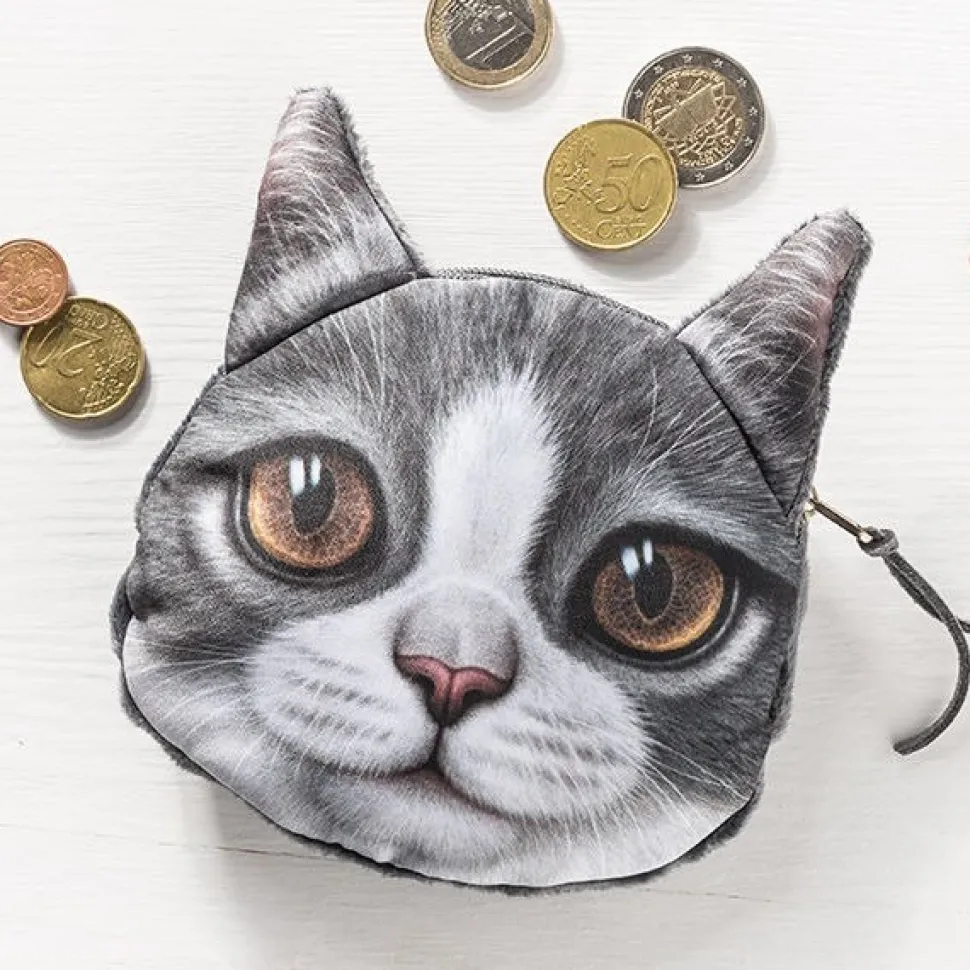 3D Portmonetka kotek model 3