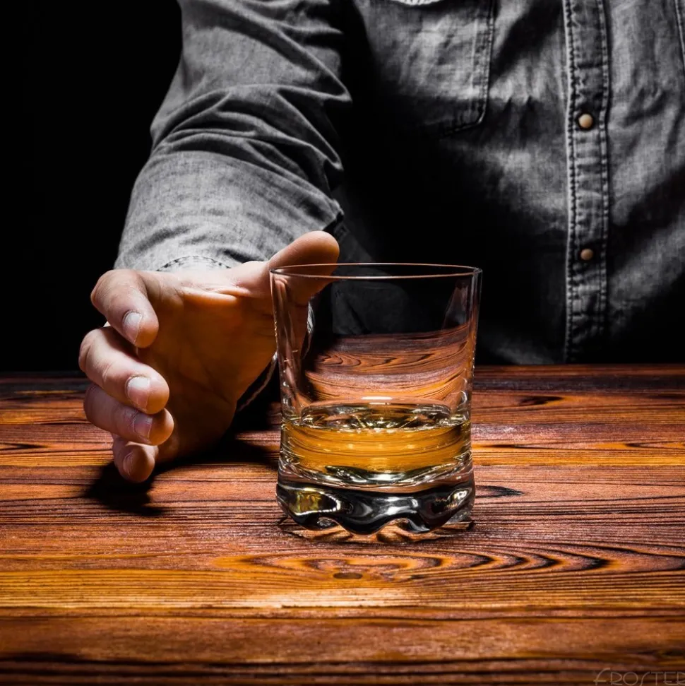 Etui na whisky ze szklankami Froster