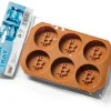 Foremka na lód i czekoladę Bitcoin