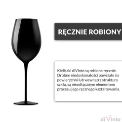 Gigantyczny Kieliszek diVinto - Who cares - Black