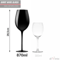 Gigantyczny Kieliszek diVinto - Black