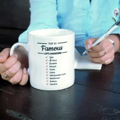 Gigantyczny Kubek dla Leworęcznych