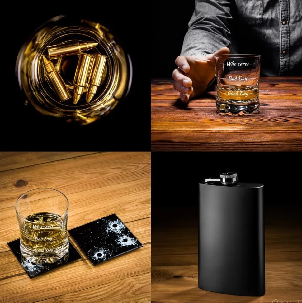 Gitarowy Zestaw do Whisky Froster - Who cares