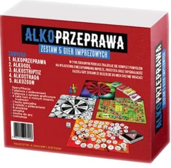 Gra imprezowa alkoholowa - ALKOPRZEPRAWA