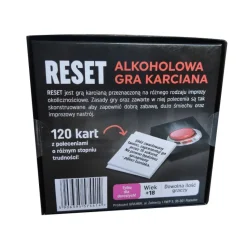Gra imprezowa karciana RESET