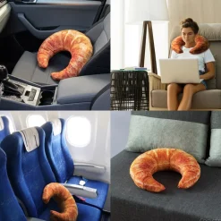 Grzejący Rogal - Poduszka Gigantyczny Croissant
