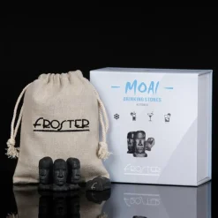 Kamienie Moai do Drinków