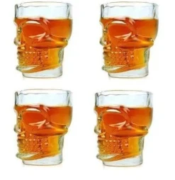 Kielony czaszki 4 szt.