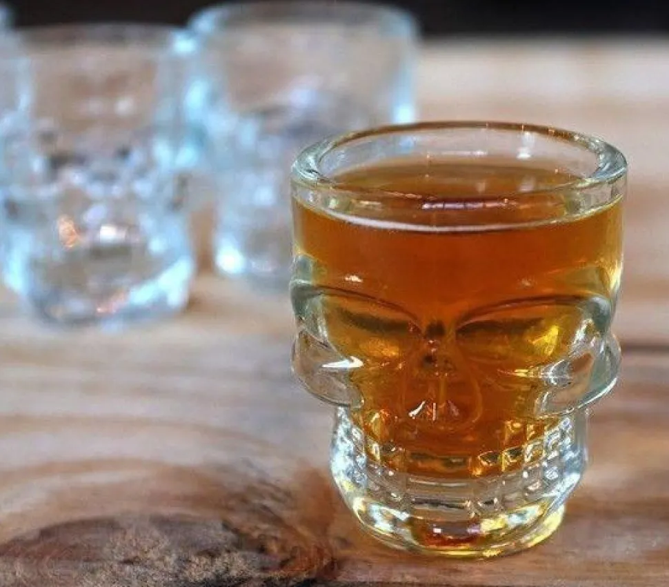 Kielony czaszki 4 szt.
