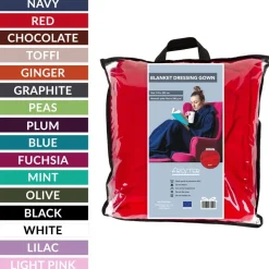Kocyko-szlafrok - Czekolada