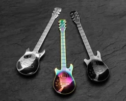 Kolorowe muzyczne łyżeczki - prezent dla gitarzysty muzyka