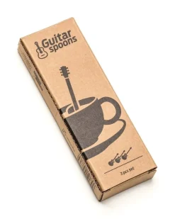Kolorowe muzyczne łyżeczki - prezent dla gitarzysty muzyka