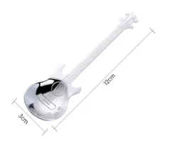 Kolorowe muzyczne łyżeczki - prezent dla gitarzysty muzyka