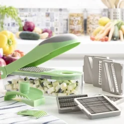 Krajalnica do Warzyw, Szatkownica i Tarka z Przepisami i Akcesoriami 7w1 InnovaGoods
