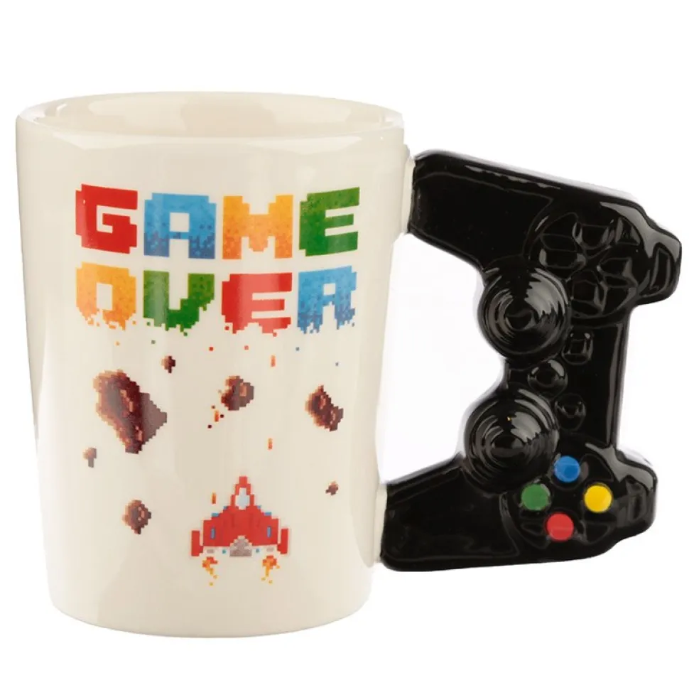 Kubek fana gier - GAME OVER wzór 2 gracza