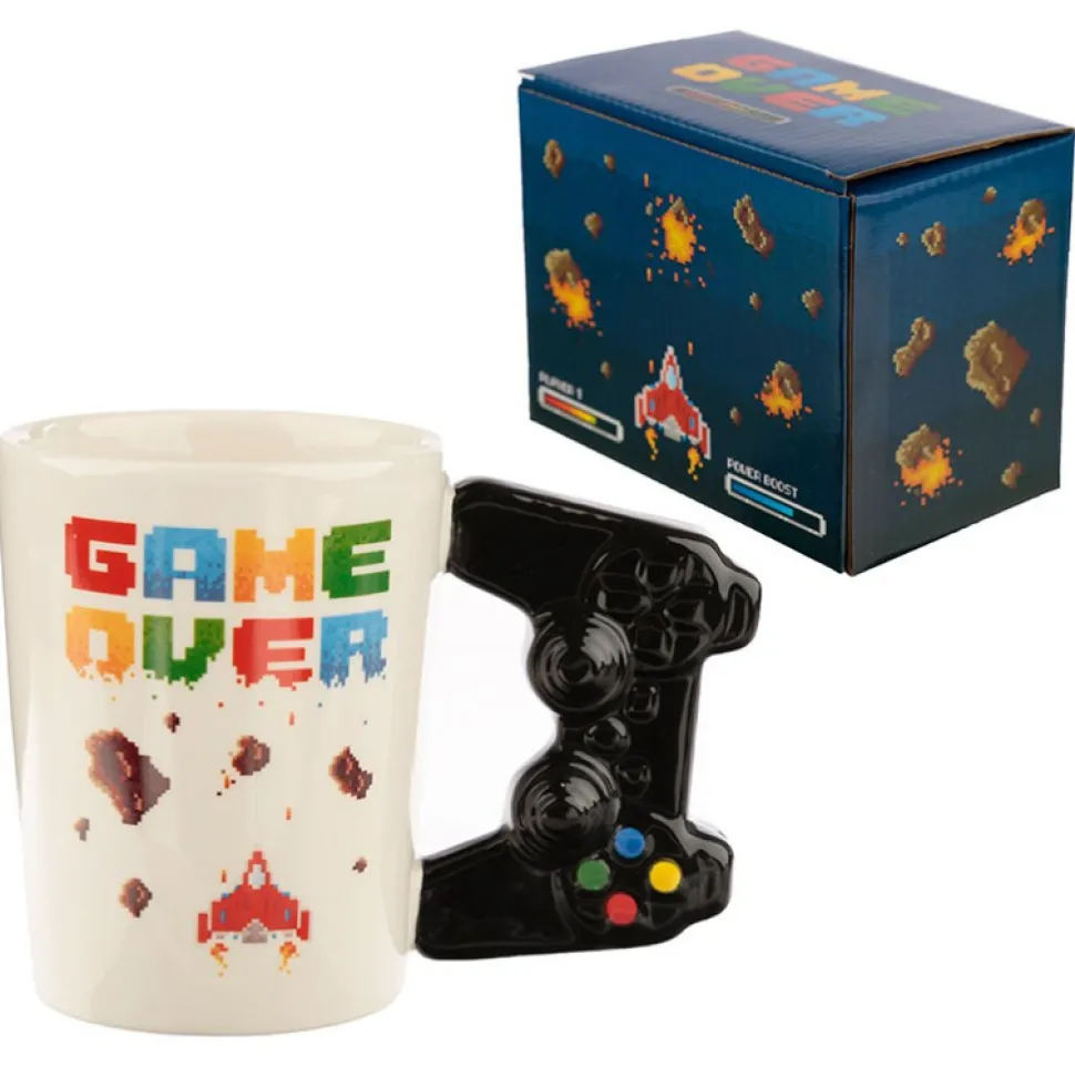 Kubek fana gier - GAME OVER wzór 2 gracza
