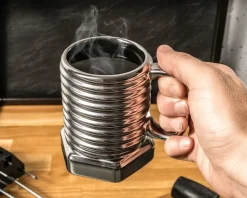 Kubek Śruba dla majsterkowicza - kolor srebrny
