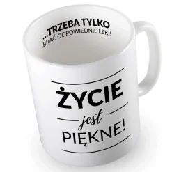 Kubek Życie jest piękne