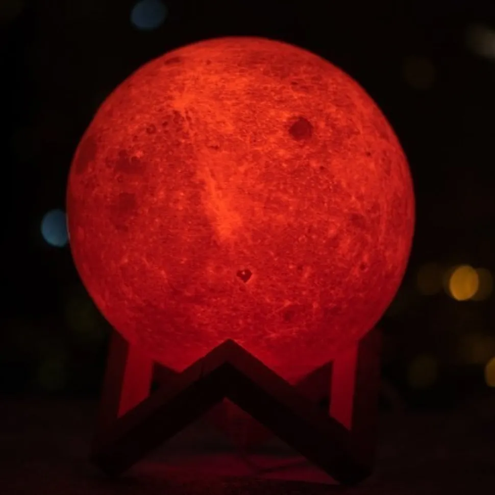 Lampka led nocna księżyc - 16 kolorów