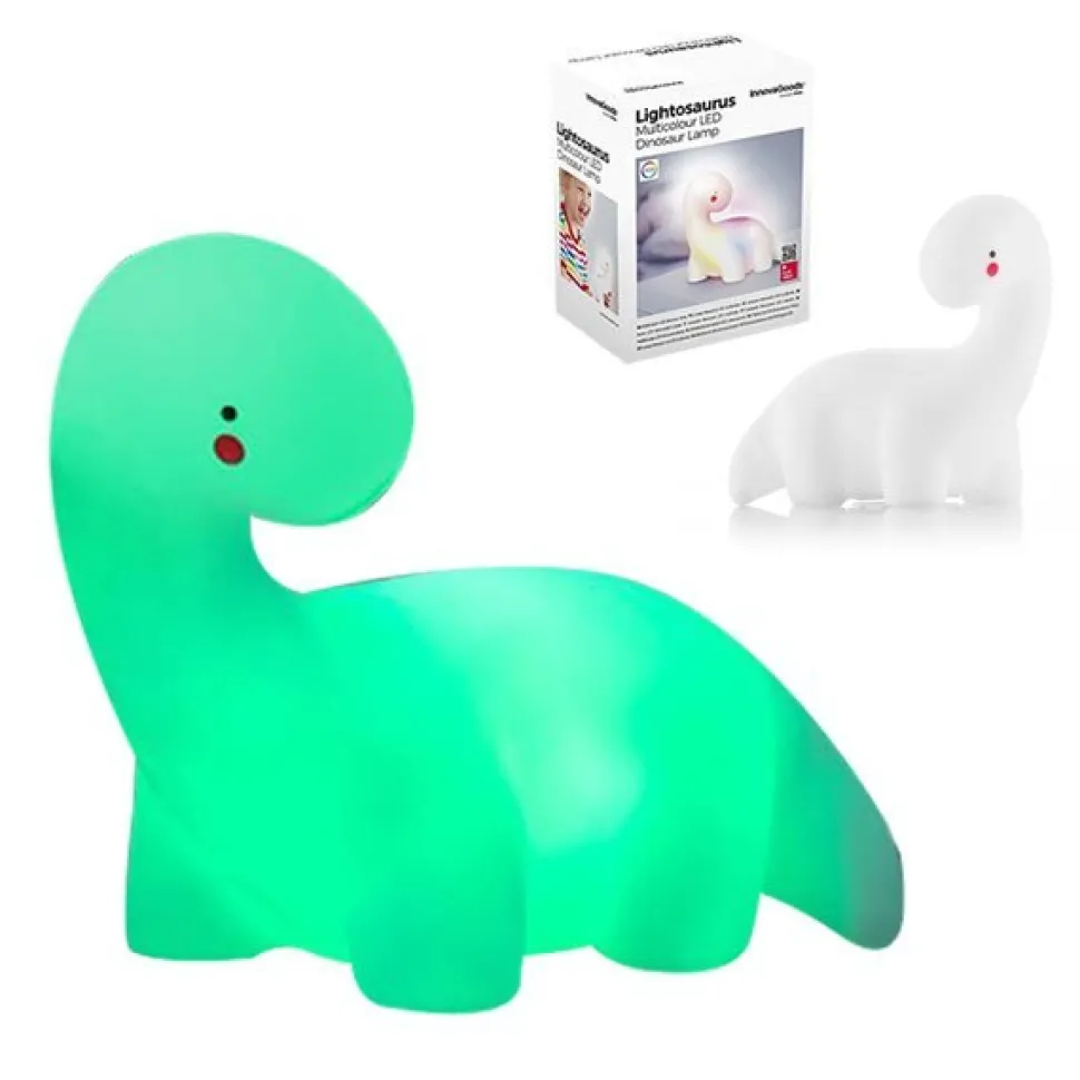 Lampka Nocna Dinozaur LED Wielokolorowa