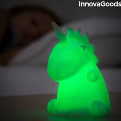 Lampka Nocna Jednorożec LEDicorn Wielokolorowa