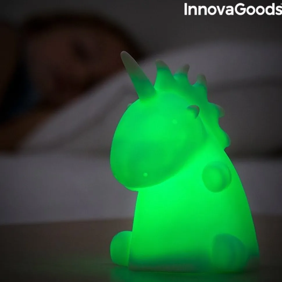 Lampka Nocna Jednorożec LEDicorn Wielokolorowa