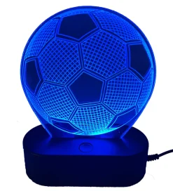 Lampka Nocna na Biurko PIŁKA - prezent dla piłkarza