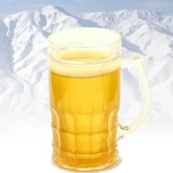 Lodowy kufel CHILLER XXL 650ml - złocisty