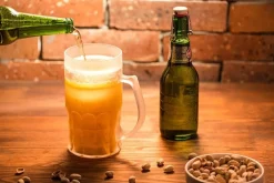 Lodowy kufel CHILLER XXL 650ml - złocisty