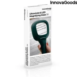 Lupa UV z Diodami LED 3X InnovaGoods