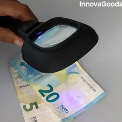 Lupa UV z Diodami LED 3X InnovaGoods