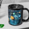 Magiczny kubek - Układ Słoneczny - prezent dla fana kosmosu astronauty