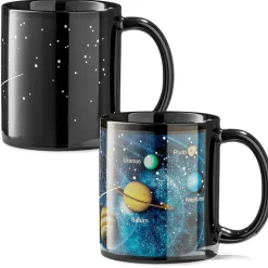Magiczny kubek - Układ Słoneczny - prezent dla fana kosmosu astronauty