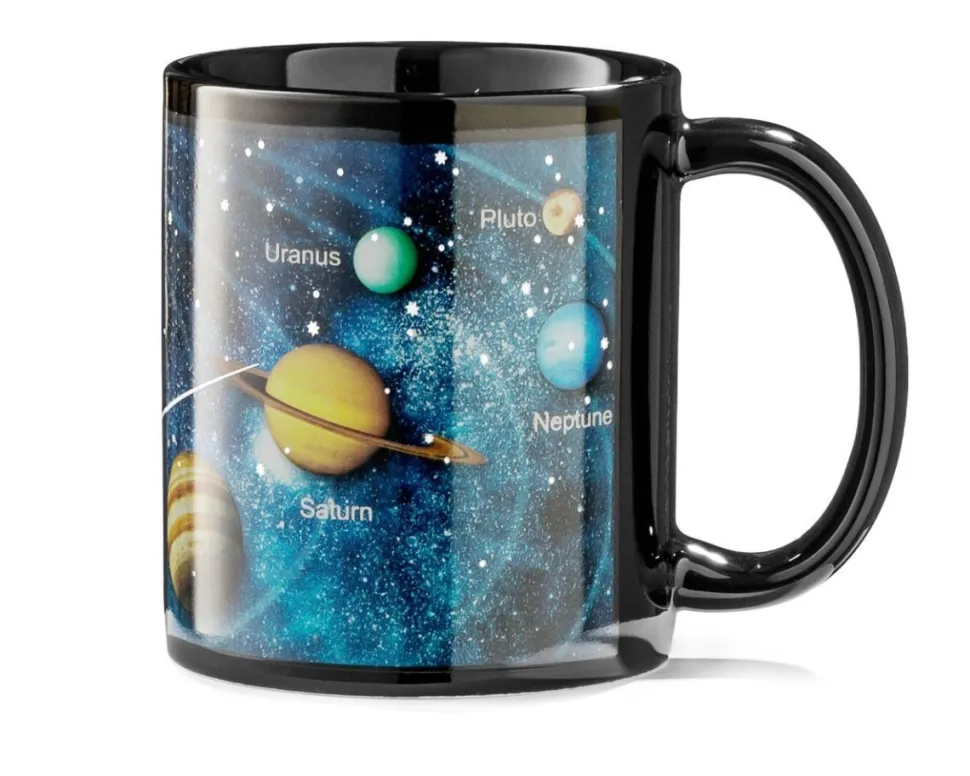 Magiczny kubek - Układ Słoneczny - prezent dla fana kosmosu astronauty