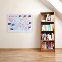Mapa Zdrapka Europa dla Dwojga - ulepszona zdrapka