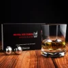 Metalowe Kostki do Drinków - Diamenty