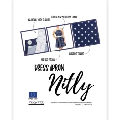 Nitly Dot - Fartuszek Sukienka