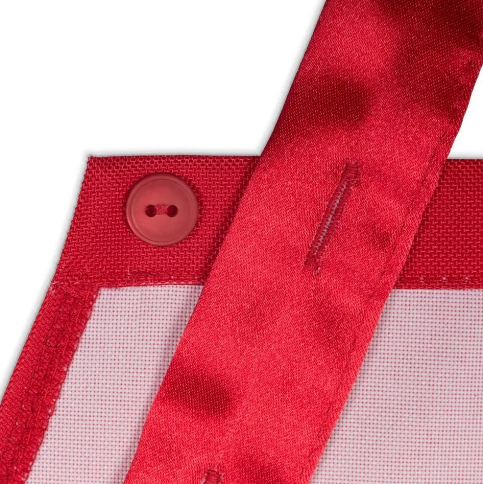 Nitly Red - Fartuszek Sukienka