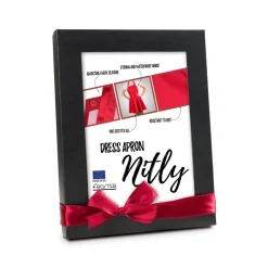 Nitly Red - Fartuszek Sukienka