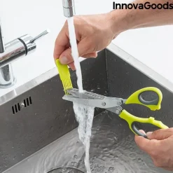 Nożyczki do Ziół Kuchenne Wieloostrzowe InnovaGoods