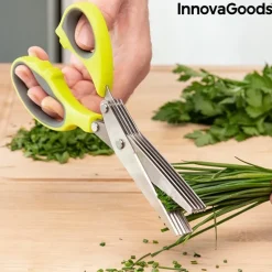 Nożyczki do Ziół Kuchenne Wieloostrzowe InnovaGoods